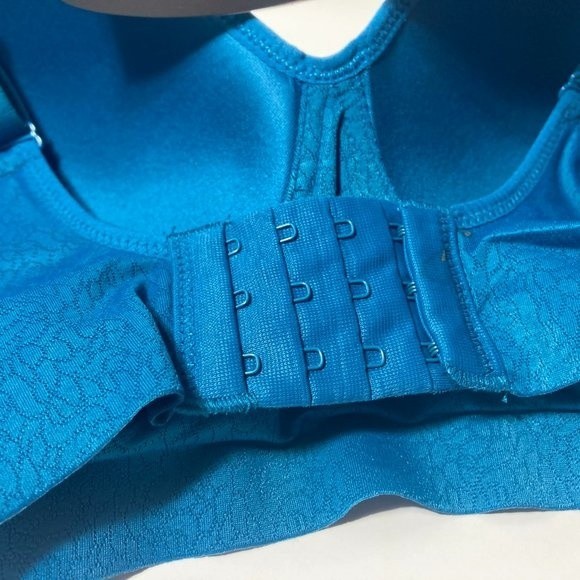 40DD Blue Wireless Seamless Full Support Bra - Picture 10 of 14